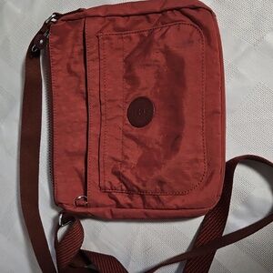 Kipling Sebastian Crossbody Bag, Burgundy